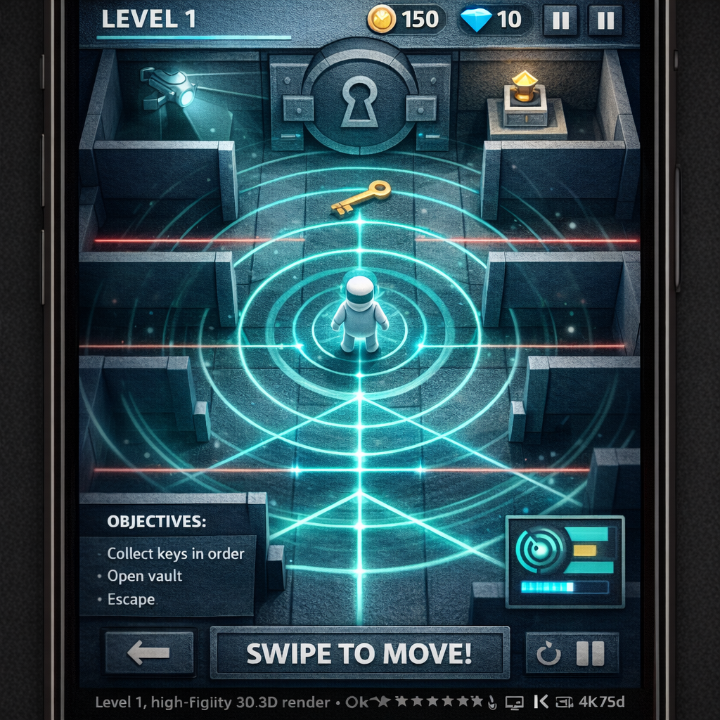 Pulsing laser emitter hazards in the vault corridors