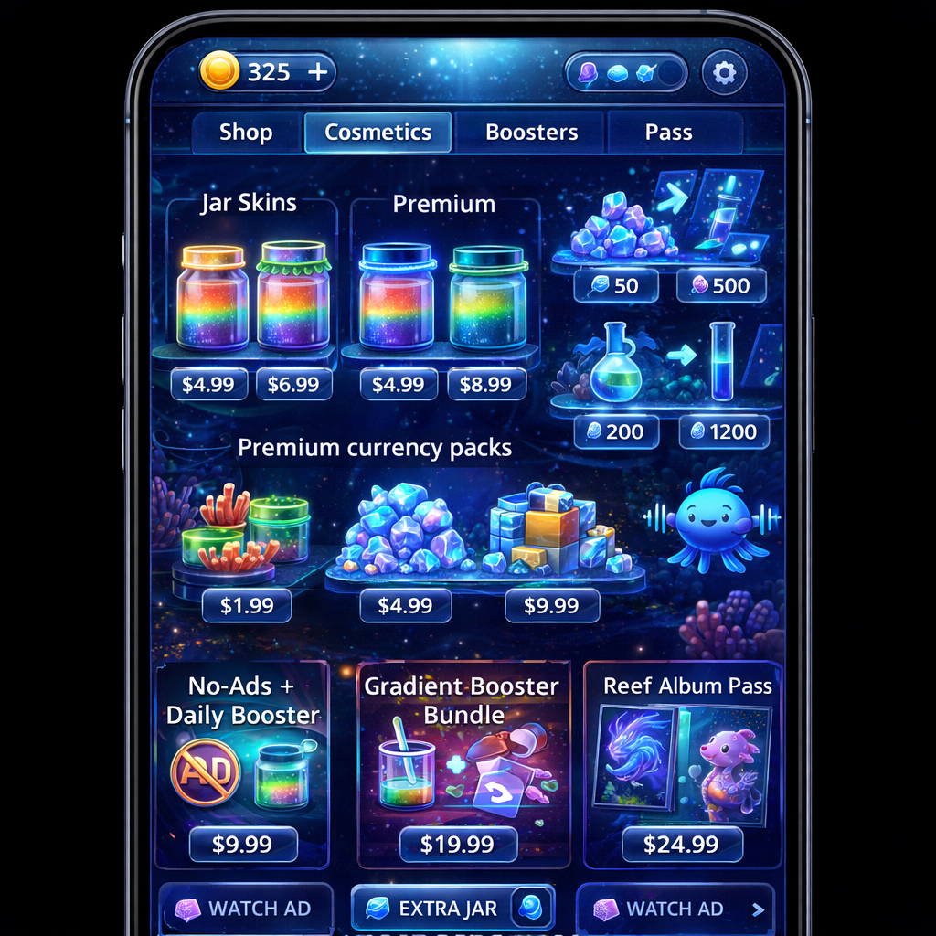 A high-tech Titanium Specimen Vault opening to reveal rewards