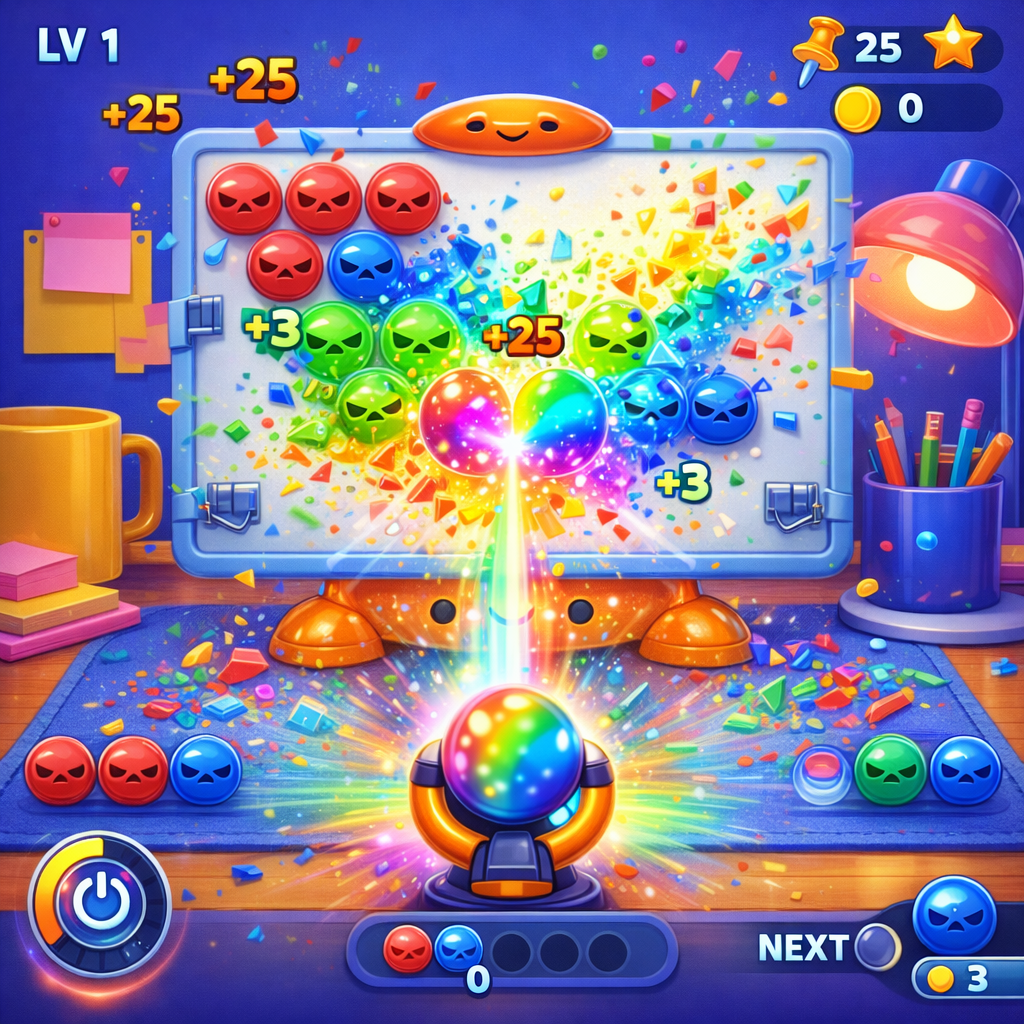 Using a Rainbow Paintball to create a massive combo explosion