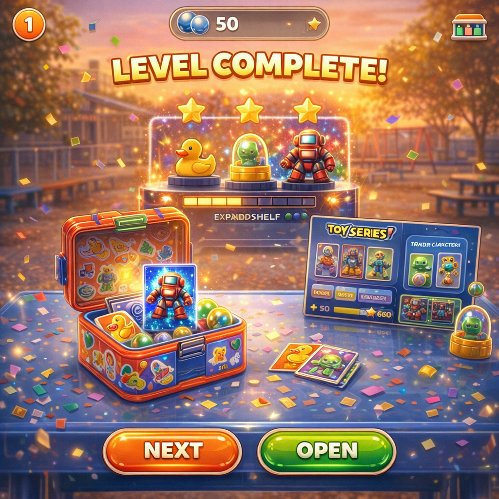 A corkboard UI showing upgrade network paths
